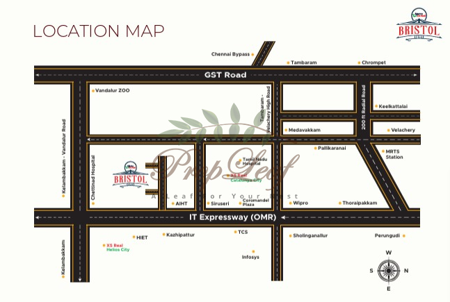 XS Real Bristol Location Map